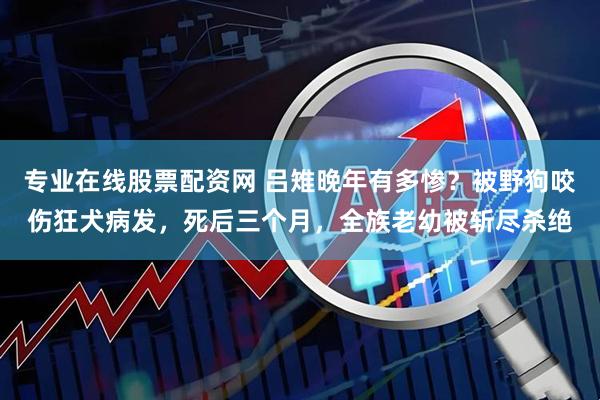 专业在线股票配资网 吕雉晚年有多惨？被野狗咬伤狂犬病发，死后三个月，全族老幼被斩尽杀绝